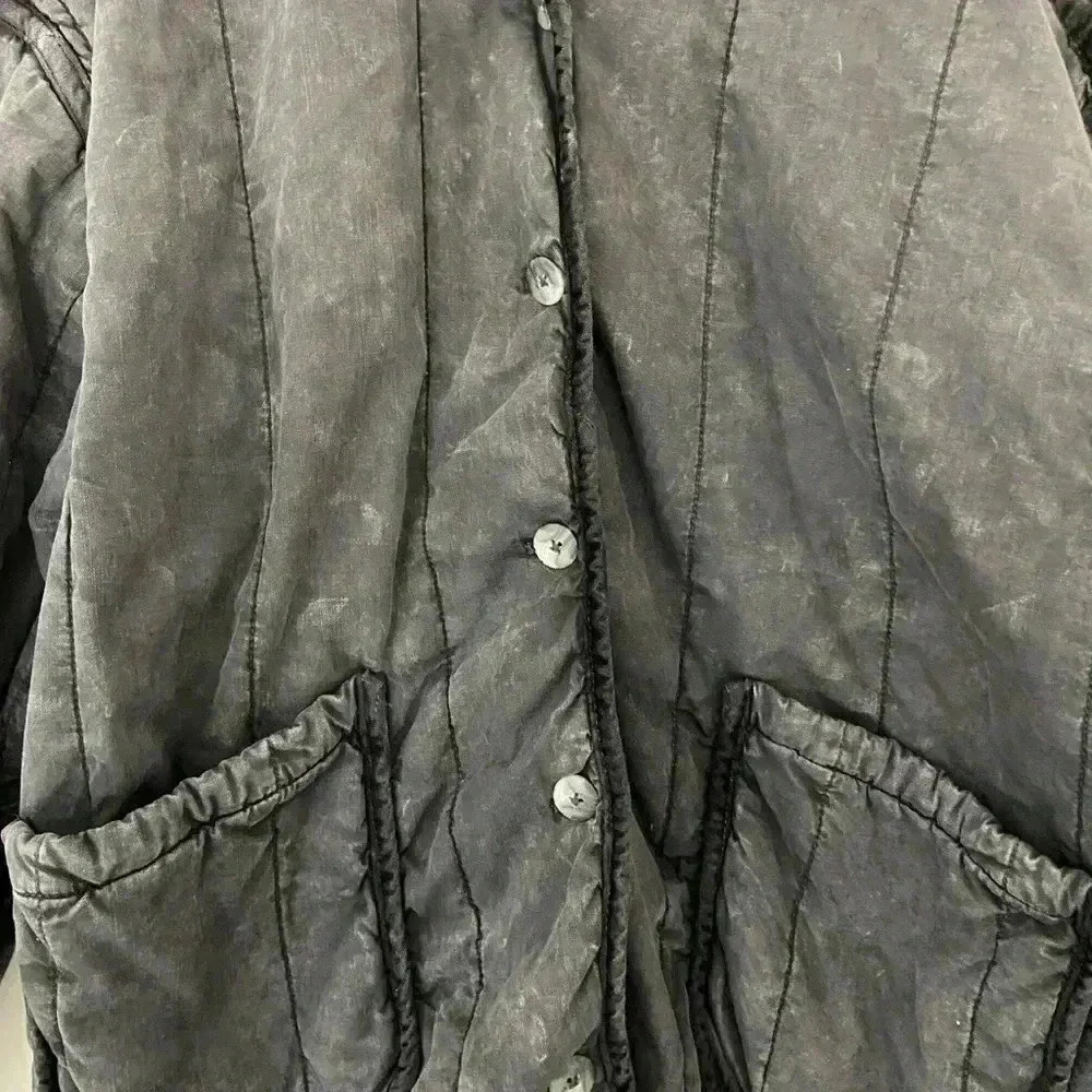 NWT Free People Mixed Signals Liner Jacket In December Sky Size L - Picture 3 of 7